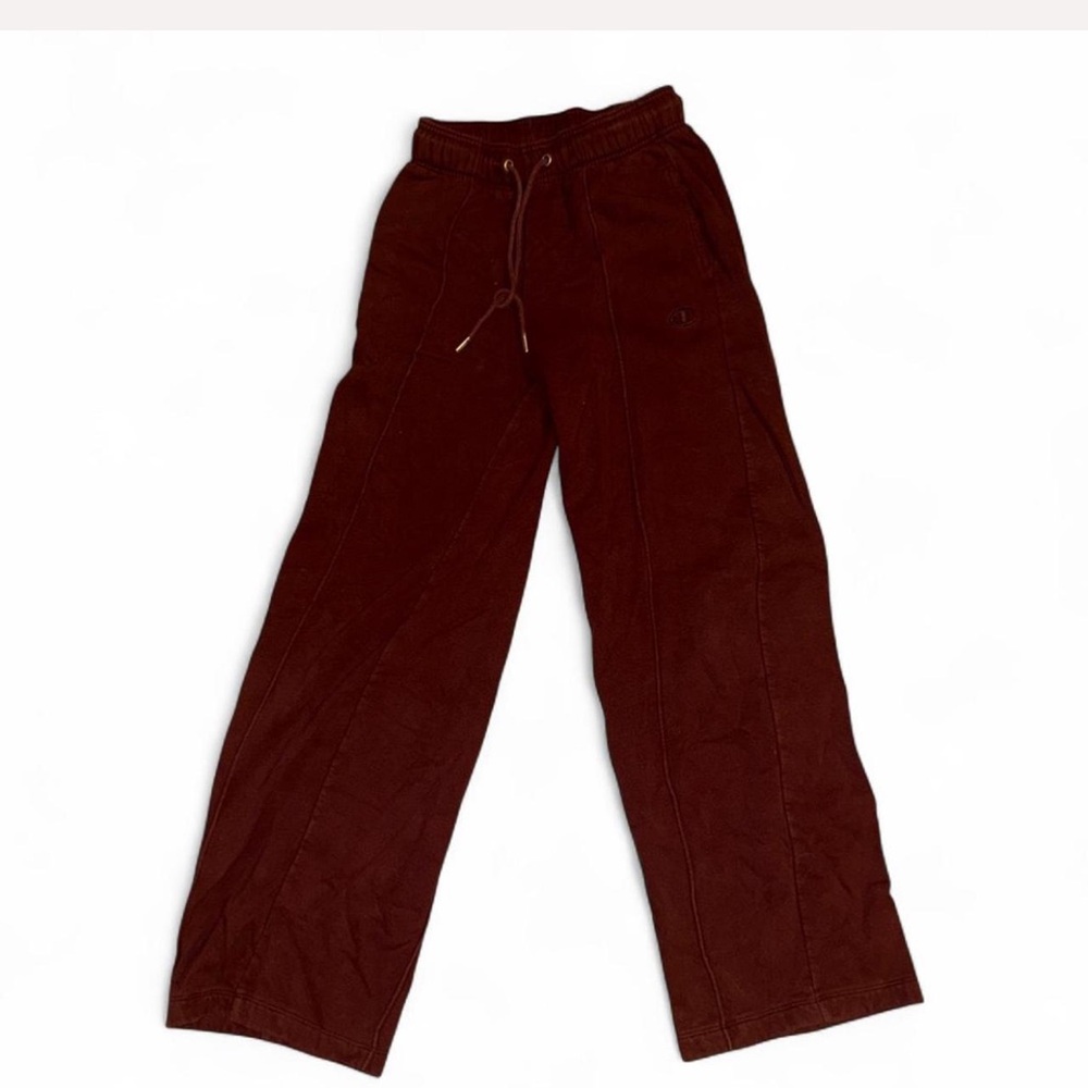 Burgundy/Maroon Champion Sweatpants